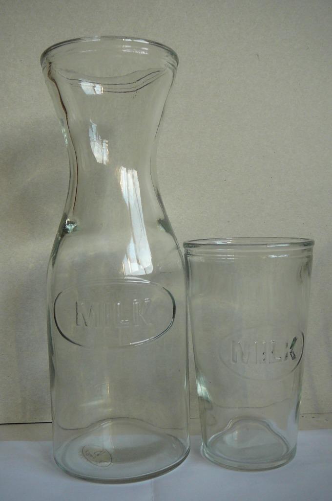 bouteille et verre Verre "Lait", Neuf, Uni, Verre ou Verres, Enlèvement ou Envoi