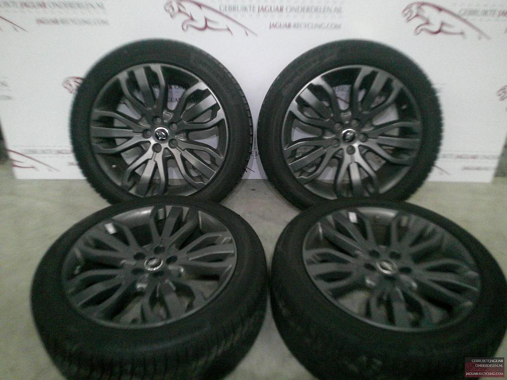 21″ velgen set 5 drie dubbele spaak Range Rover Sport met Co, Auto-onderdelen, Banden en Velgen, Banden en Velgen, Winterbanden