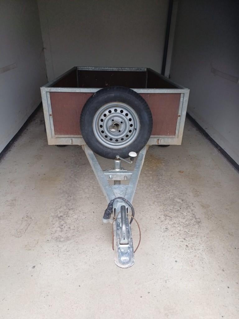 Remorque simple essieu, charge 750kg, Autos : Divers, Remorques, Enlèvement, Utilisé