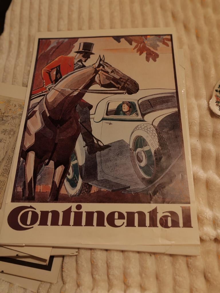 Ancienne affiche, Collections, Enlèvement