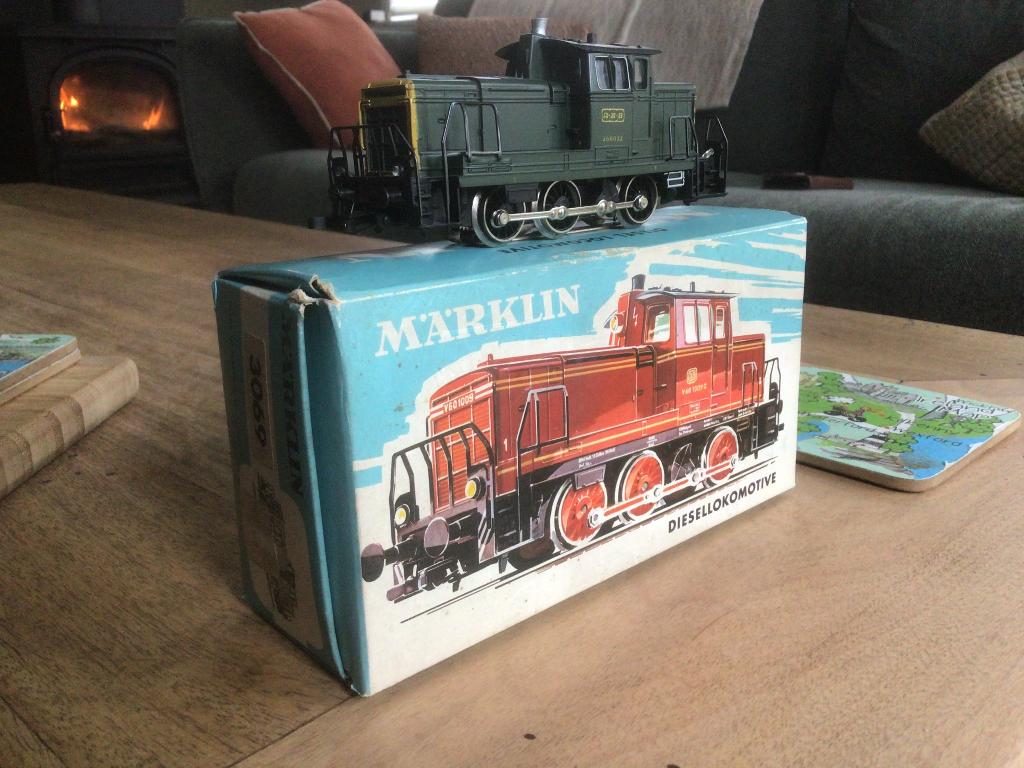 marklin NMBS SNCB 3069 in ovp, Ophalen, Wisselstroom, Gebruikt, Locomotief