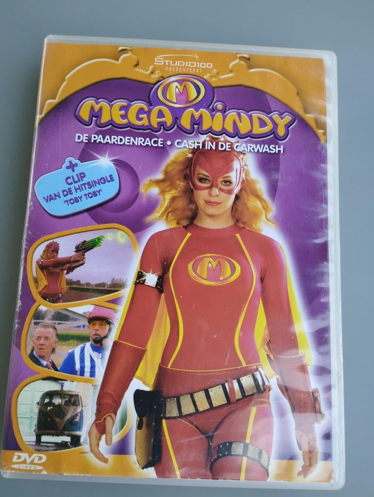 Dvd MEGA MINDY de paardenrace/ cash in de carwash, Ophalen
