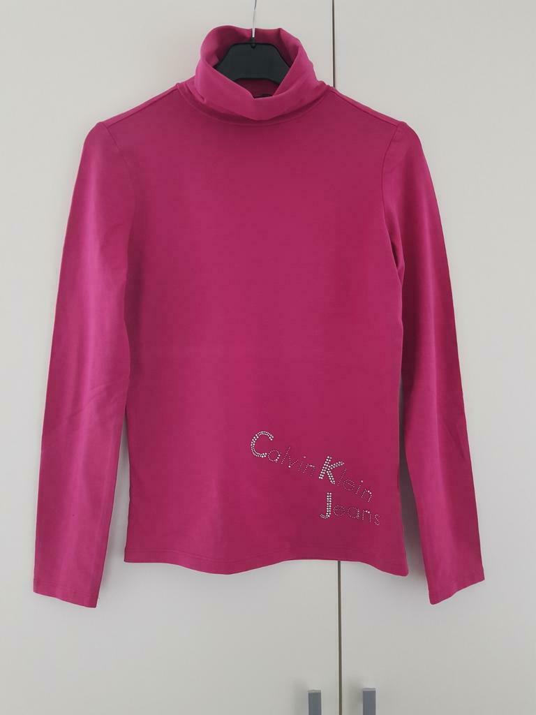 Sous-pull, rose fushia, Calvin Klein jeans, L, Taille 38/40 (M), Enlèvement ou Envoi, Rose, Comme neuf