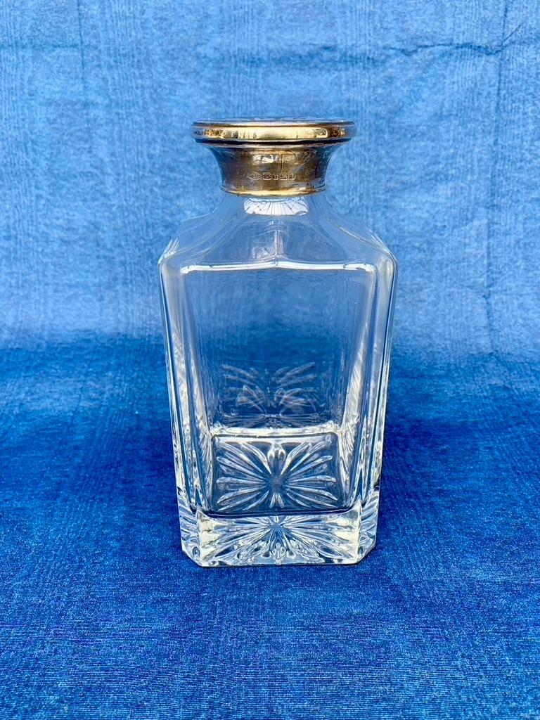 Crystal Quadro Karaf 1000ml Vintage, Ophalen