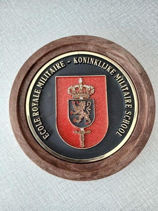Belgisch militaire school embleem, Ophalen of Verzenden