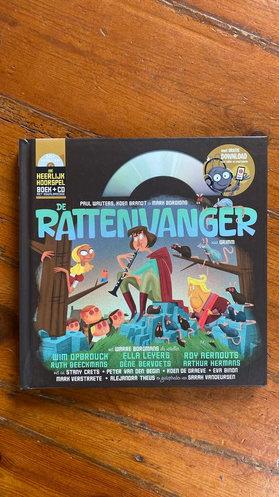 Paul Wauters - De rattenvanger, Enlèvement ou Envoi, Comme neuf, Paul Wauters