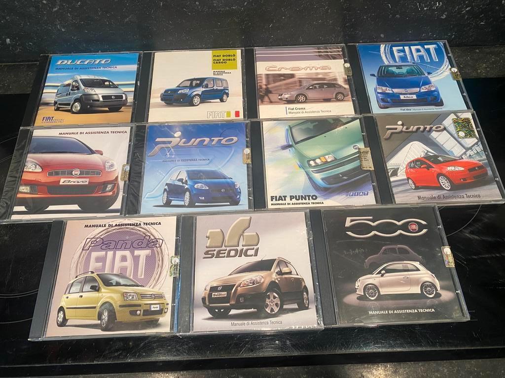 FIAT MANUALE DI ASSISTENZA TECNICA CD's, Ophalen of Verzenden