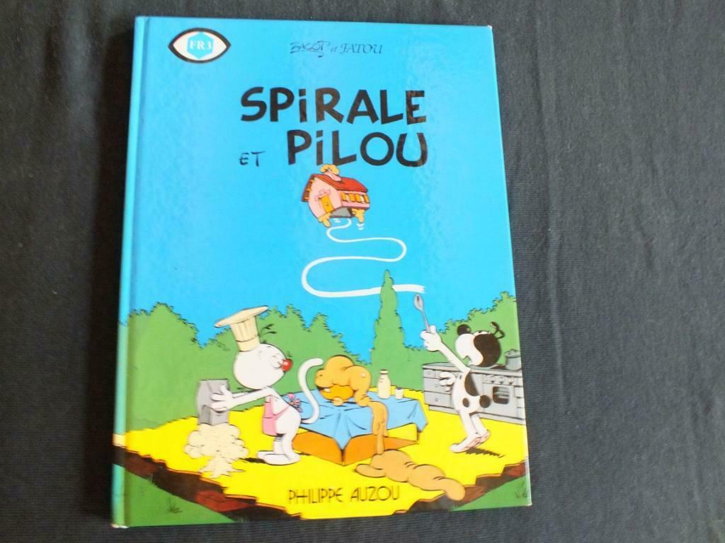 SPIRALE & PILOU (1 ALBUM E.O).    EDITIONS AUZOU, Enlèvement ou Envoi, Une BD, ZACOP & JATOU, Utilisé