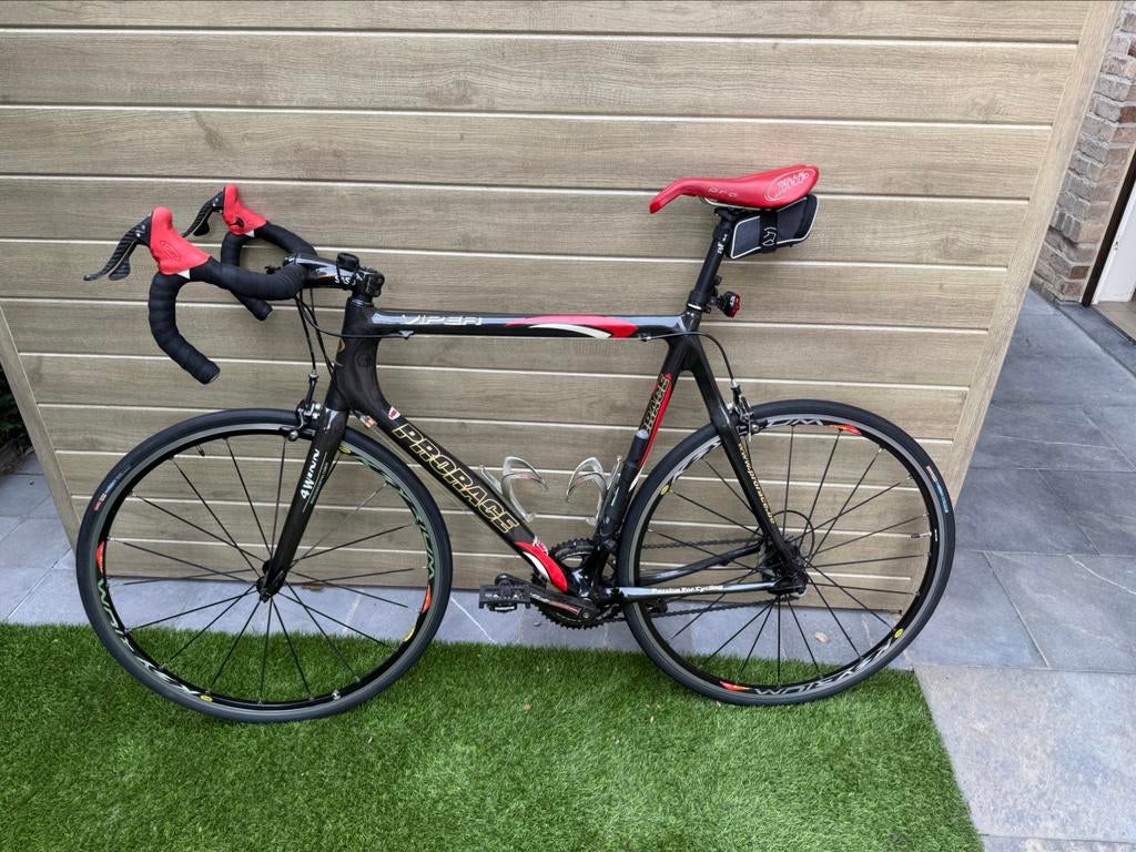 Racefiets prorace viper full carbon., Ophalen, Zo goed als nieuw, Carbon