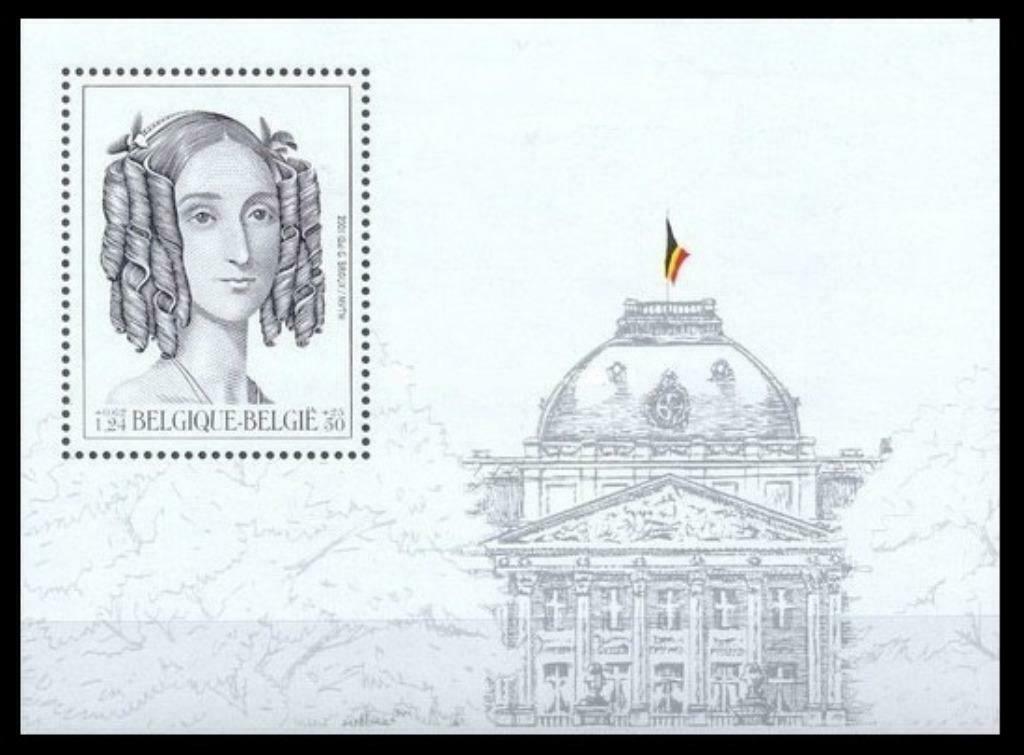 BL88 Postzegel Blok Belgische Koningshuis (Louisa-Maria), Ophalen of Verzenden, Frankeerzegel, Postfris