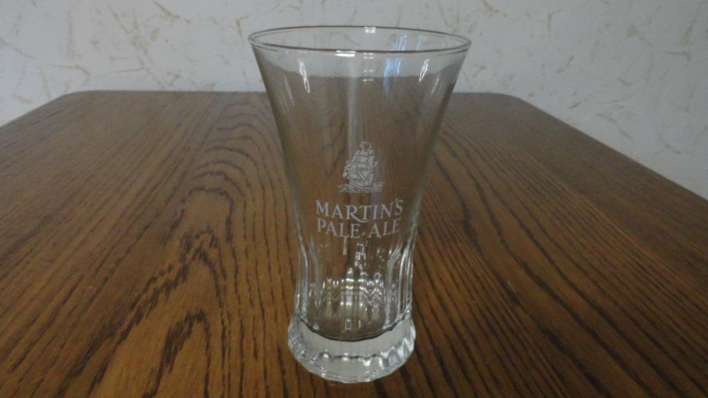 Martin´s Pale Ale glazen, Ophalen of Verzenden, Zo goed als nieuw, Bierglas