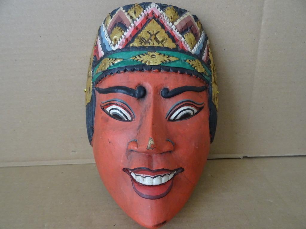 Masque Indonésie Masque indonésien Bali masque en bois 1970, Enlèvement ou Envoi