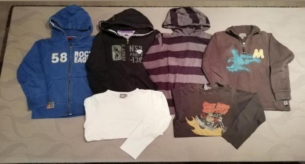 Pakket jongenskleding maat 122, Kinderen en Baby's, Ophalen, Gebruikt, Jongen