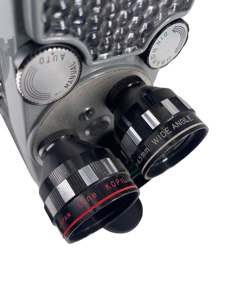 Kopil-IA 8 elektrische oogcamera - Japan - Drievoudige lens, ., 1940 tot 1960, Ophalen of Verzenden, Kopil-IA 8 Electric Eye