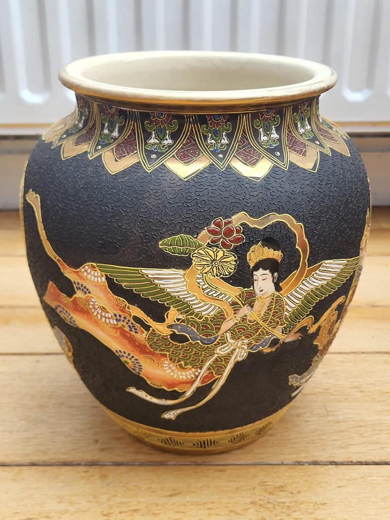 Vase japonais Satsuma, Antiek en Kunst, Antiek | Vazen, Ophalen of Verzenden