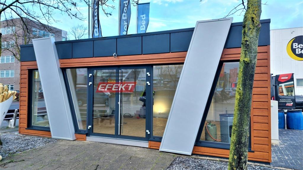 DUTCH CABIN CONTAINERS KANTOOR UNIT MODERN TUINKANTOREN, Doe-het-zelf en Bouw, Ophalen of Verzenden, Nieuw
