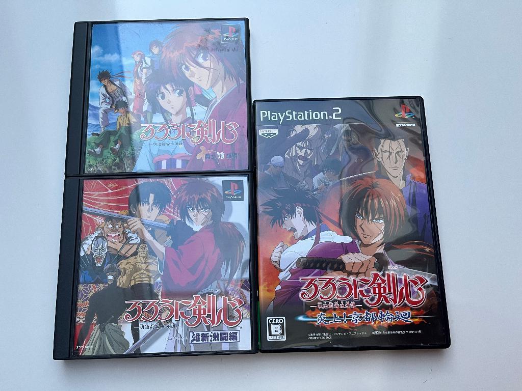 Lot Rurouni Kenshin games playstation 1 & 2 NTSC-J, Games en Spelcomputers, Ophalen of Verzenden, Zo goed als nieuw, Overige genres