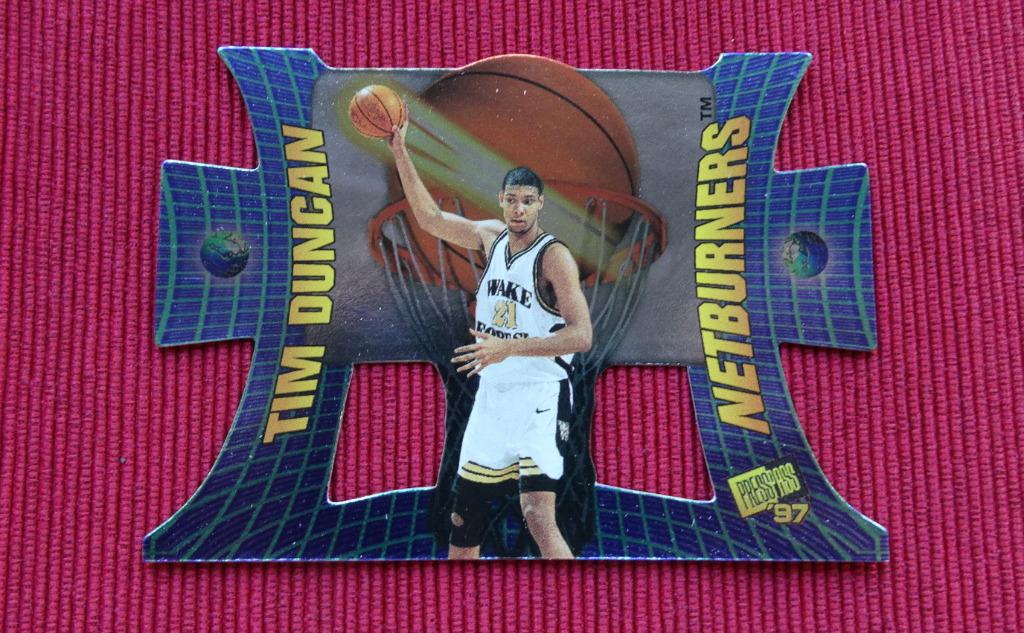 '97 PressPass Netburners Die Cut set (36) avec Duncan/McGrad, Envoi, Comme neuf, Autres types