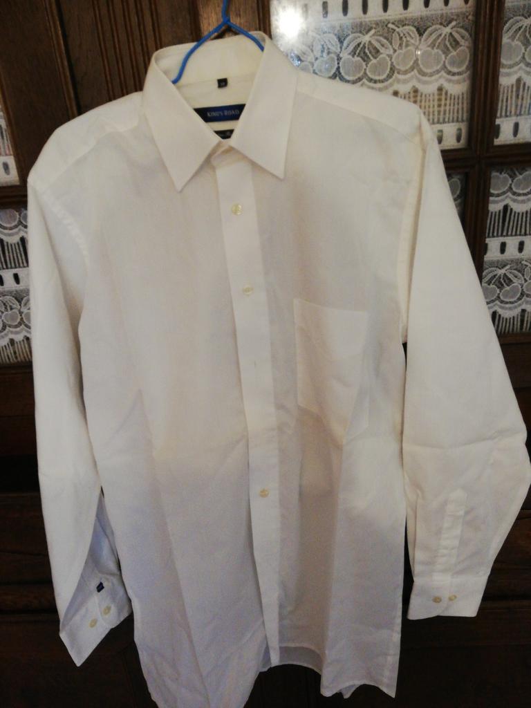 Chemise homme King's Road. Blanche. Taille 38.Neuve., Enlèvement ou Envoi, Comme neuf