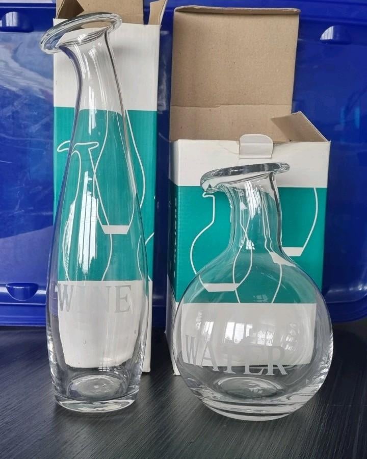 Decanteer karaf / wijnkaraf en waterkan / fles, Huis en Inrichting, Ophalen, Nieuw