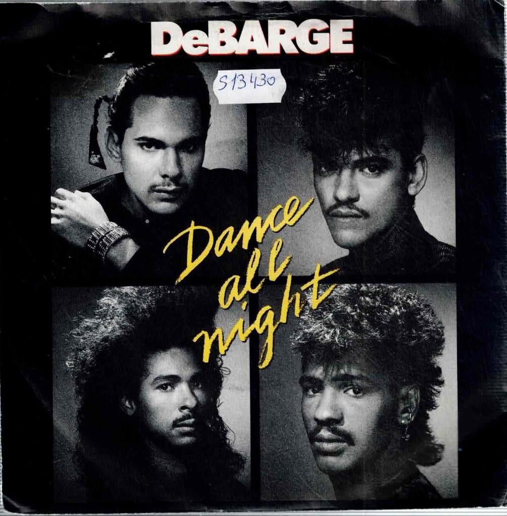 Vinyl, 7"   -   DeBarge – Dance All Night, Ophalen of Verzenden, Overige formaten
