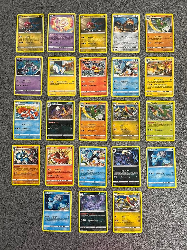 23 kaarten Pokémon, Ophalen of Verzenden