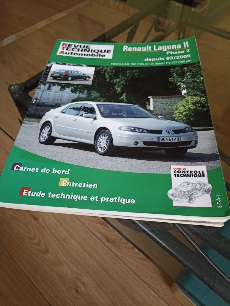 Revue technique automobile Renault, Enlèvement ou Envoi
