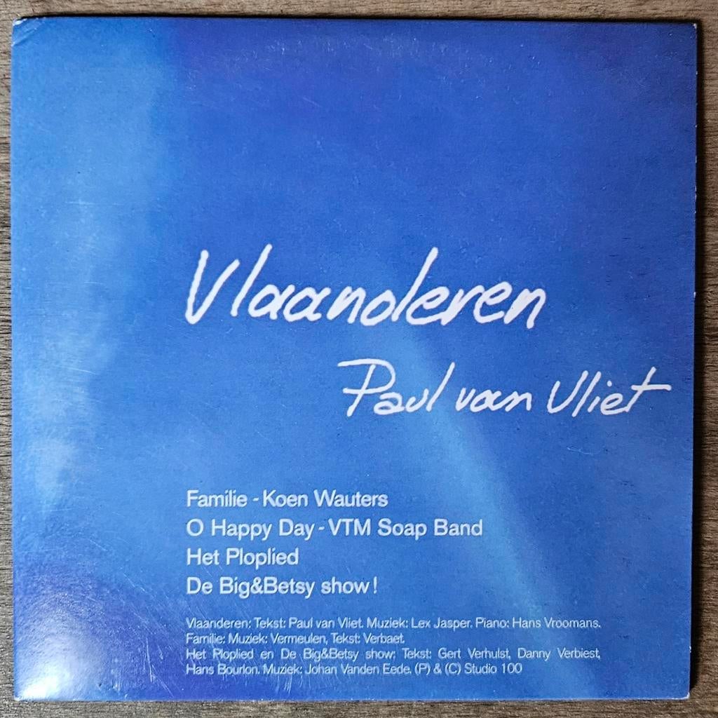 Paul Van Vliet Vlaanderen, Cd's en Dvd's, Cd Singles, Zo goed als nieuw, Nederlandstalig, Ophalen of Verzenden