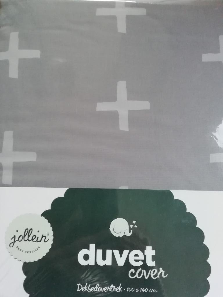 Housse de couette pour enfants NEUVE, Enlèvement, Gris, Housse de couette