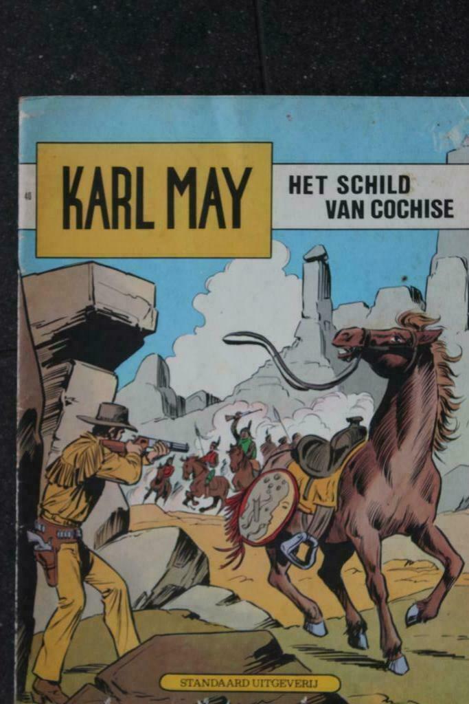 Het schild van Cochise - Karl May 40 - Eerste druk, Enlèvement ou Envoi, Willy Vandersteen, Une BD, Utilisé