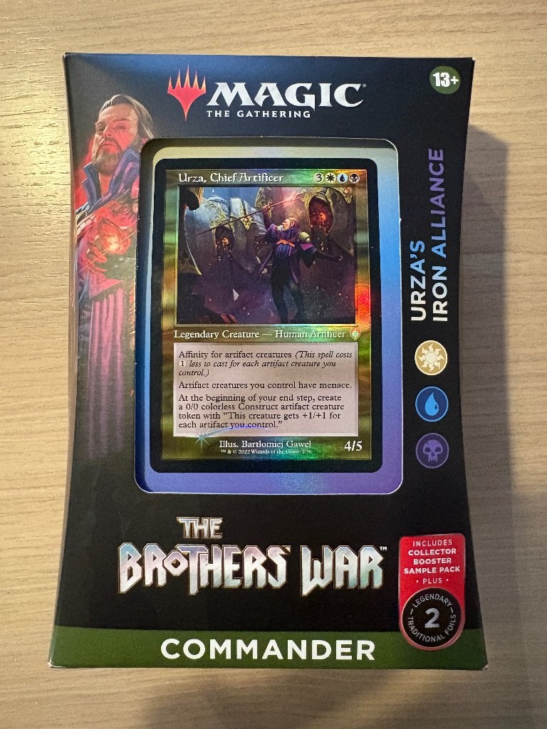 Magic The Gathering The Brothers’ War Urza’s Iron Alliance, Hobby en Vrije tijd, Ophalen of Verzenden, Nieuw, Speeldeck