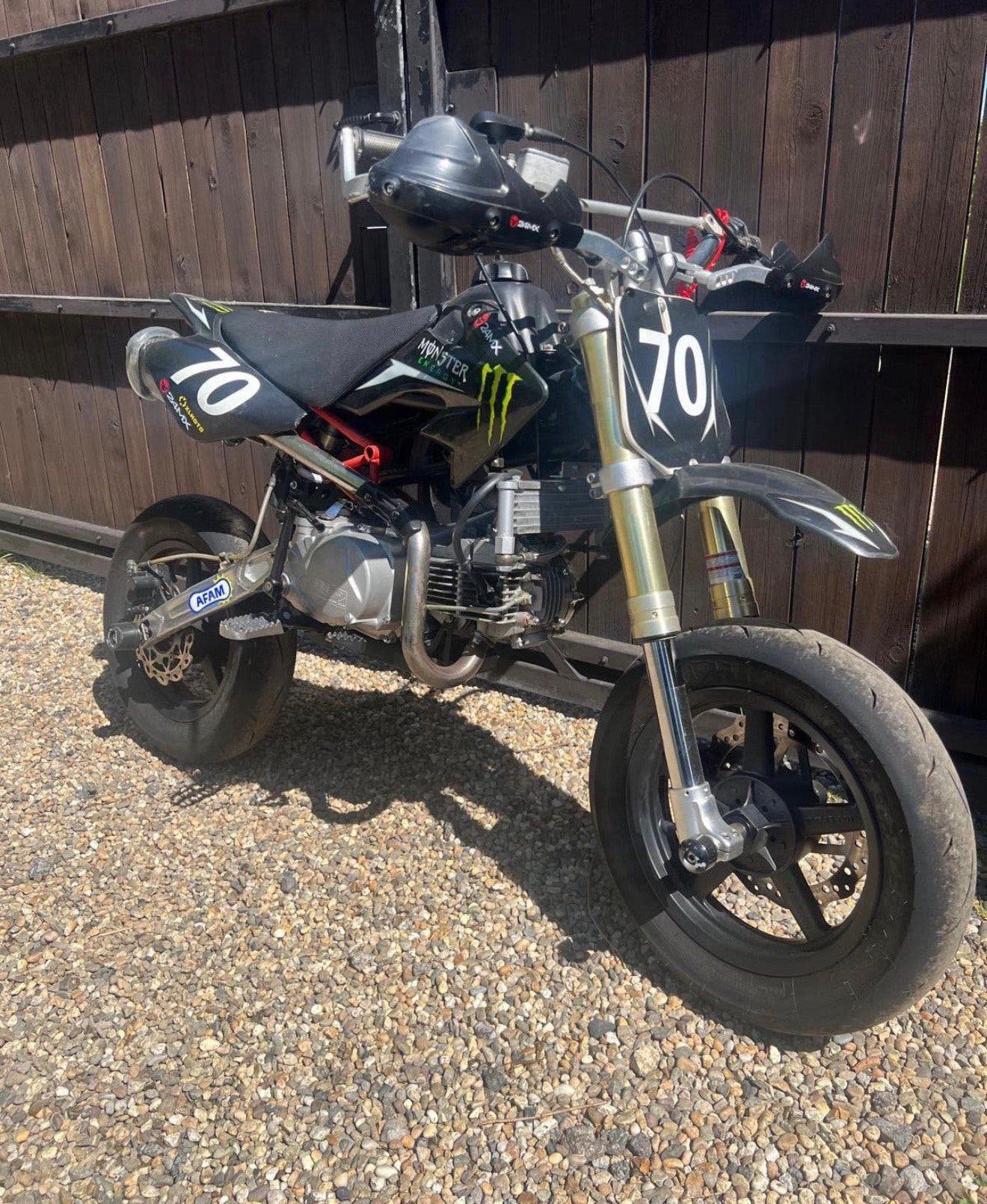 160cc circuit pitbike, Fietsen en Brommers, Ophalen, Zo goed als nieuw, Pitbike
