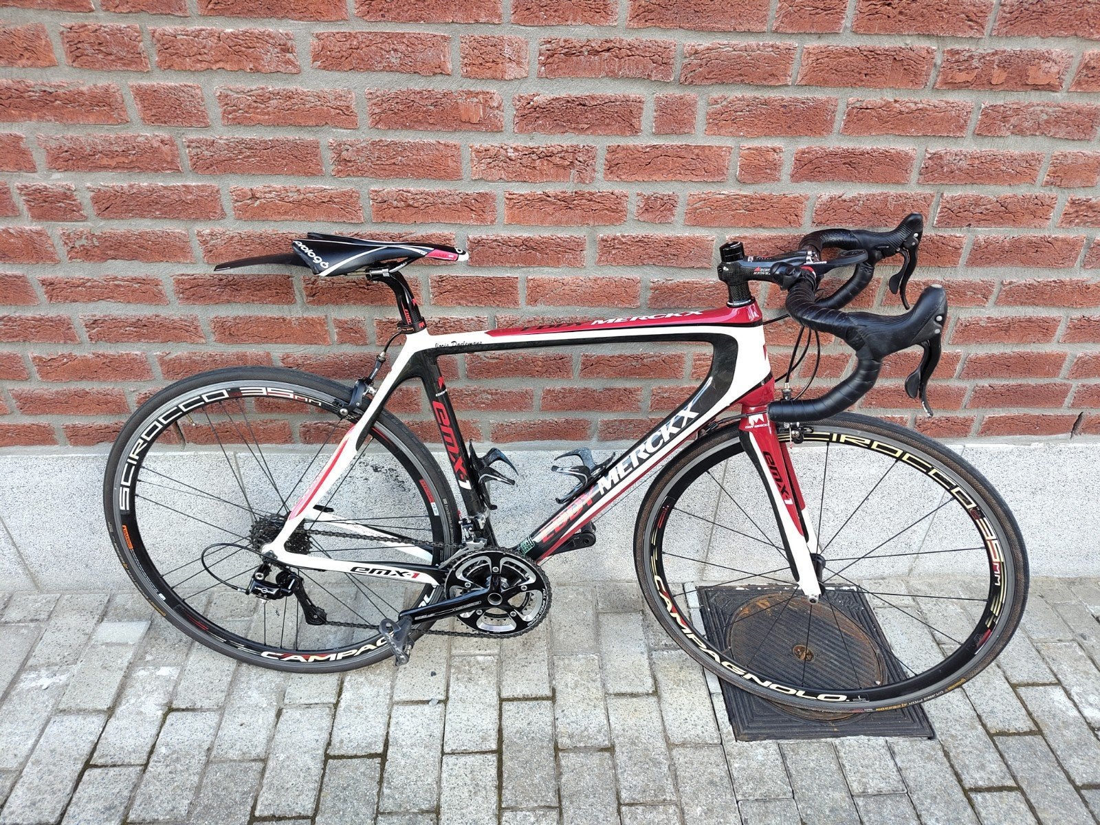 Fiets/Velo Eddy Merckx Full Carbone Capagnolo Veloce, Autres marques, Frein sur jante, 49 à 53 cm, Comme neuf