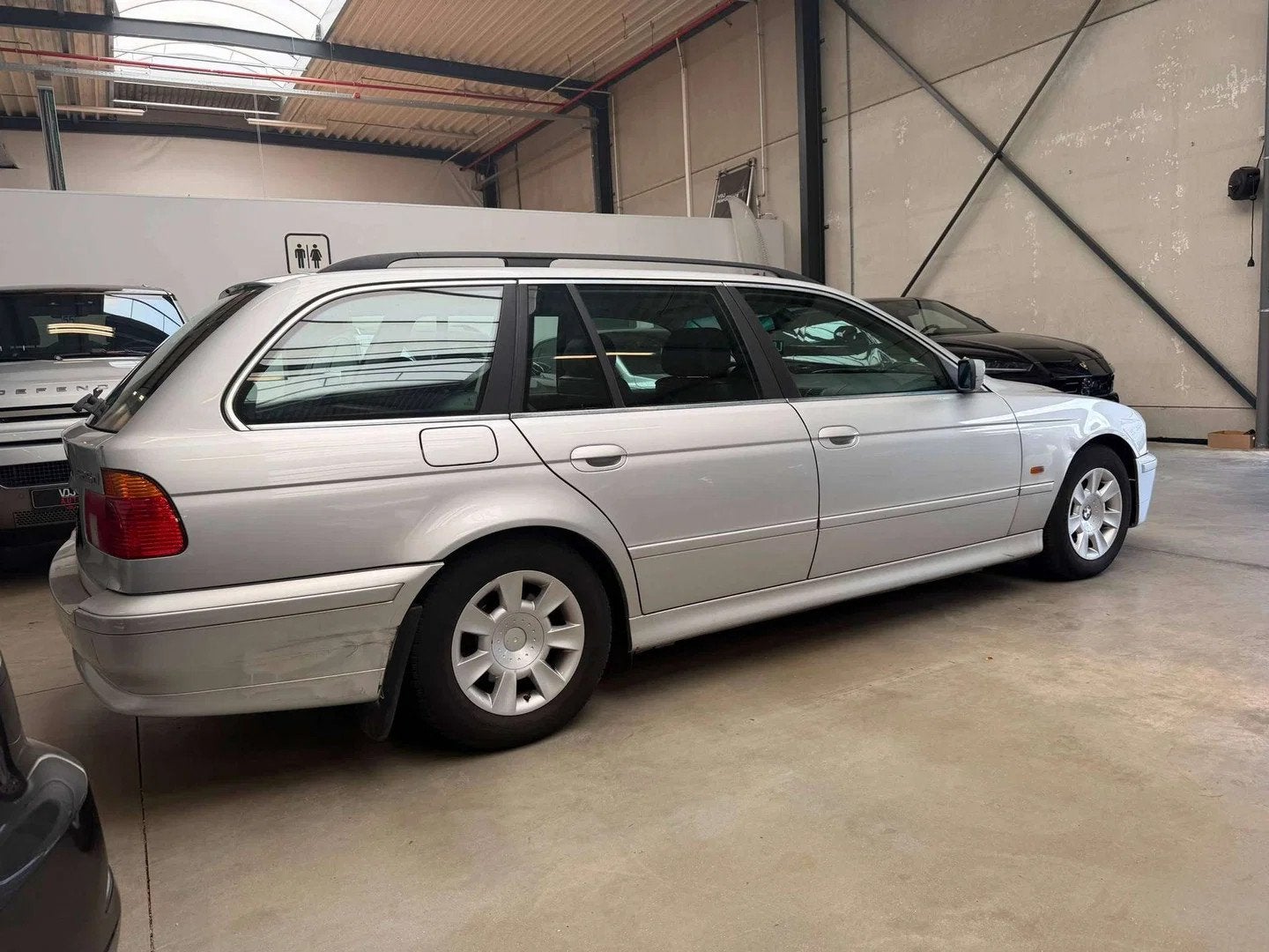 BMW 5 Serie 525 525D (bj 2003, automaat), Auto's, Automaat, Gebruikt, Zwart, 2497 cc