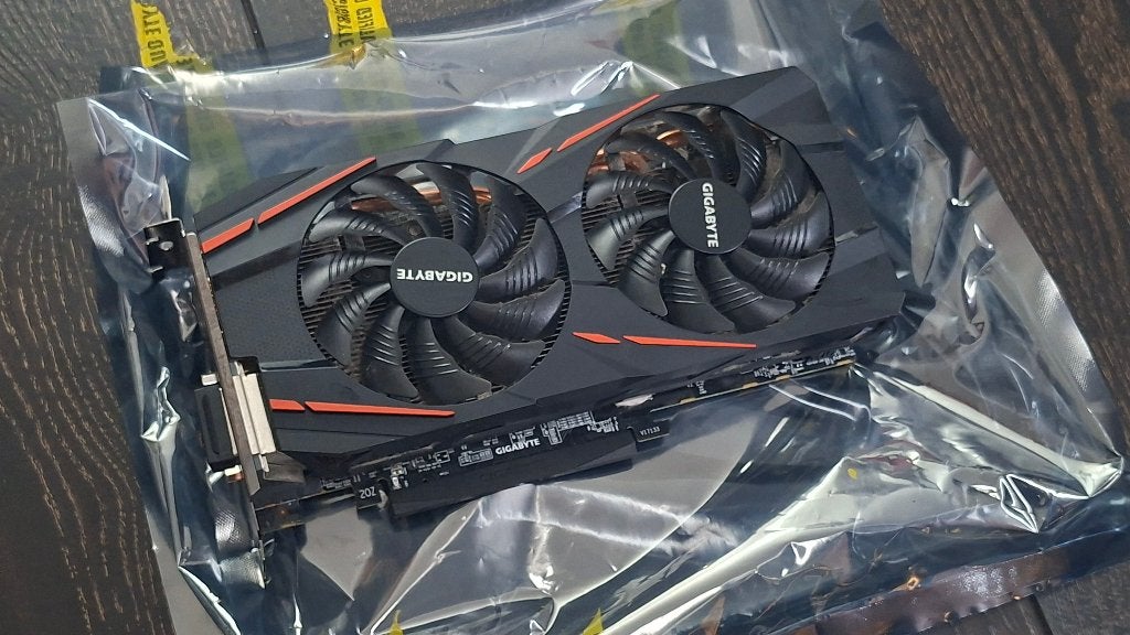Gigabyte ATI Radeon RX580 GPU, Computers en Software, Videokaarten, Ophalen, HDMI, Gebruikt, AMD