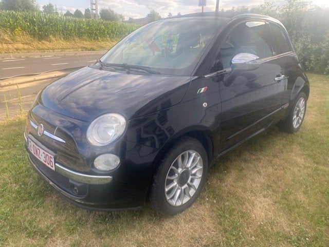 Fiat 500C Cabrio, Auto's, Fiat, Voorwielaandrijving, 4 cilinders, Cabriolet, Leder en Stof