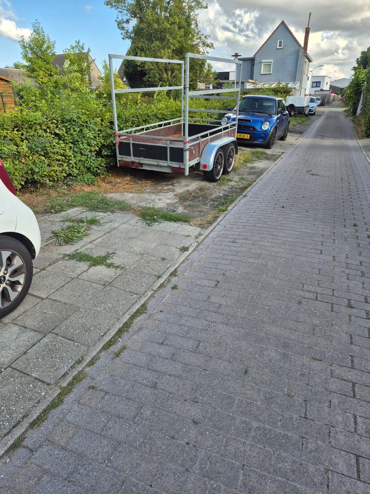 te koop gesloten / open aanhanger, Enlèvement