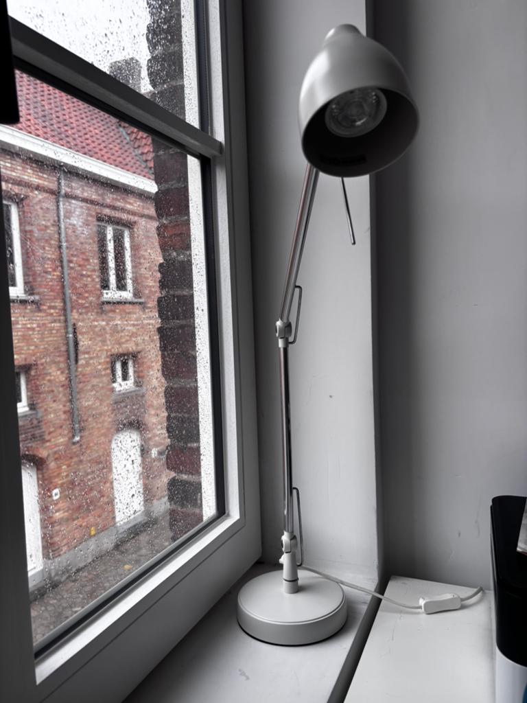 IKEA bureaulamp in witte, Divers, Accessoires de bureau, Enlèvement