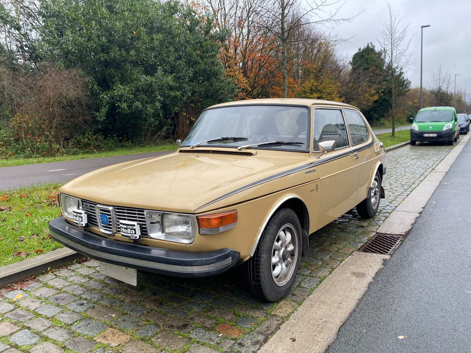 Unieke saab 99* Automaat*40DKM* Eye catcher ;) *, Beige, Leder, Bruin, Particulier