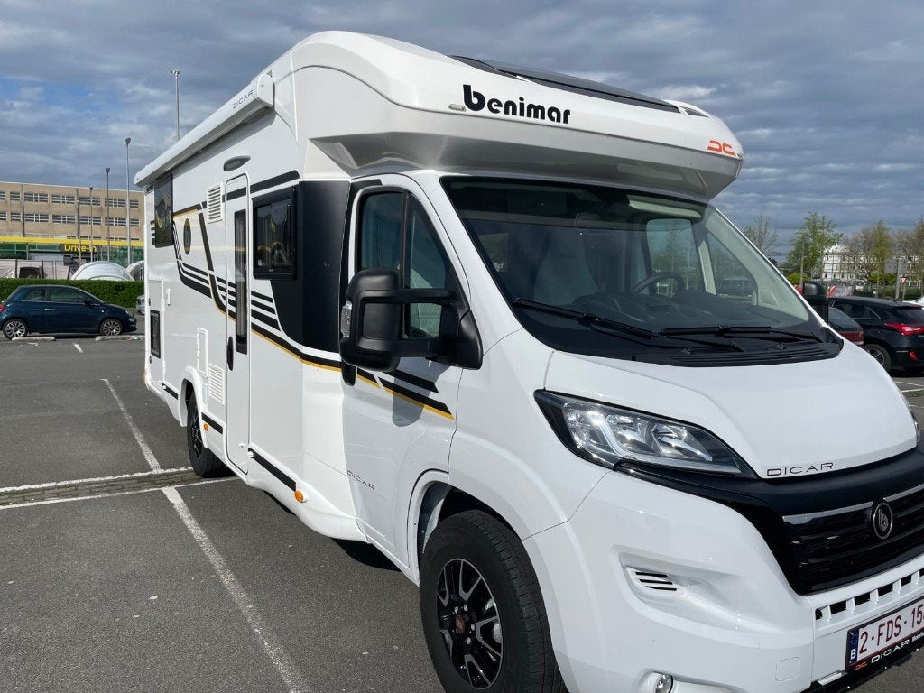 Benimar Mileo 268, Caravanes & Camping, Camping-cars, Jusqu'à 4, Airbags, Siège standard, Toilette à cassette