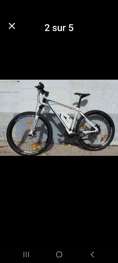 Vtt électrique, Enlèvement