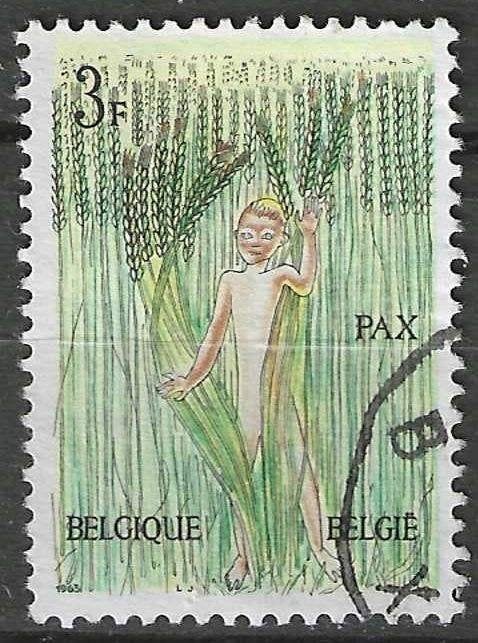 Belgie 1963 - Yvert/OBP 1251 - 8 mei beweging - 3 F. (ST), Postzegels en Munten, Postzegels | Europa | België, Verzenden, Gestempeld