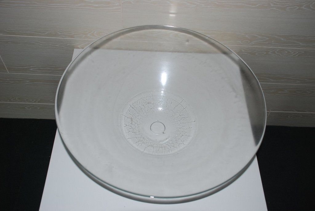 grote glazen schaal, Ophalen, Schaal