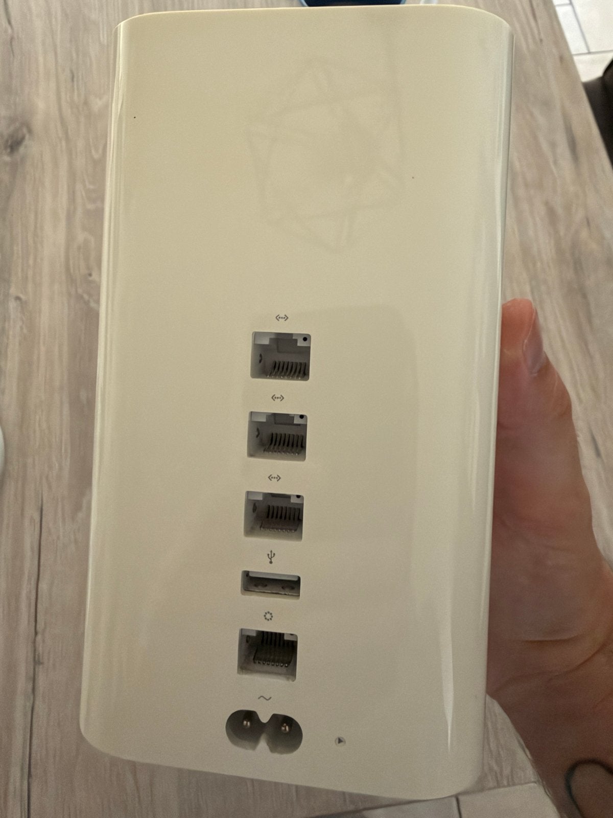 Apple Time Capsule 2TB, Computers en Software, Ophalen, Gebruikt, Router met modem