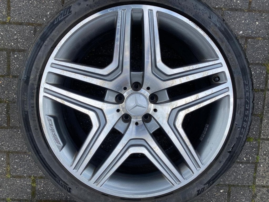 Velge 21 AMG a1664011400 ML GLE mercedes, Ophalen, 21 inch, Velg(en)