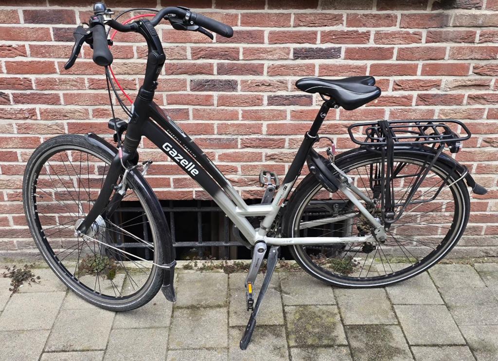Gazelle damesfiets, Ophalen, 47 tot 50 cm, Versnellingen, Zo goed als nieuw