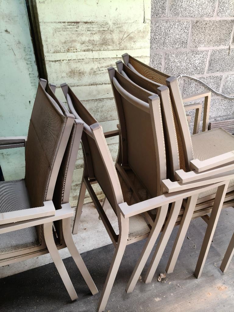 Tuinstoelen overstock, Tuin en Terras, Tuinstoelen, Ophalen, Gebruikt, Kunststof, Stapelbaar
