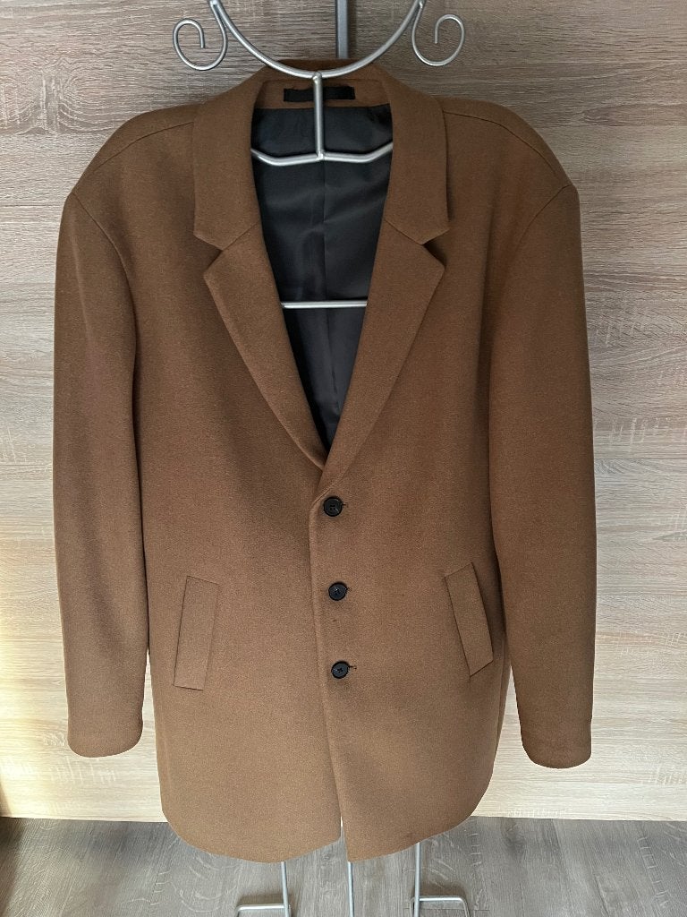 Heren jas maat XL, Ophalen of Verzenden, Zo goed als nieuw, Maat 56/58 (XL), Bruin