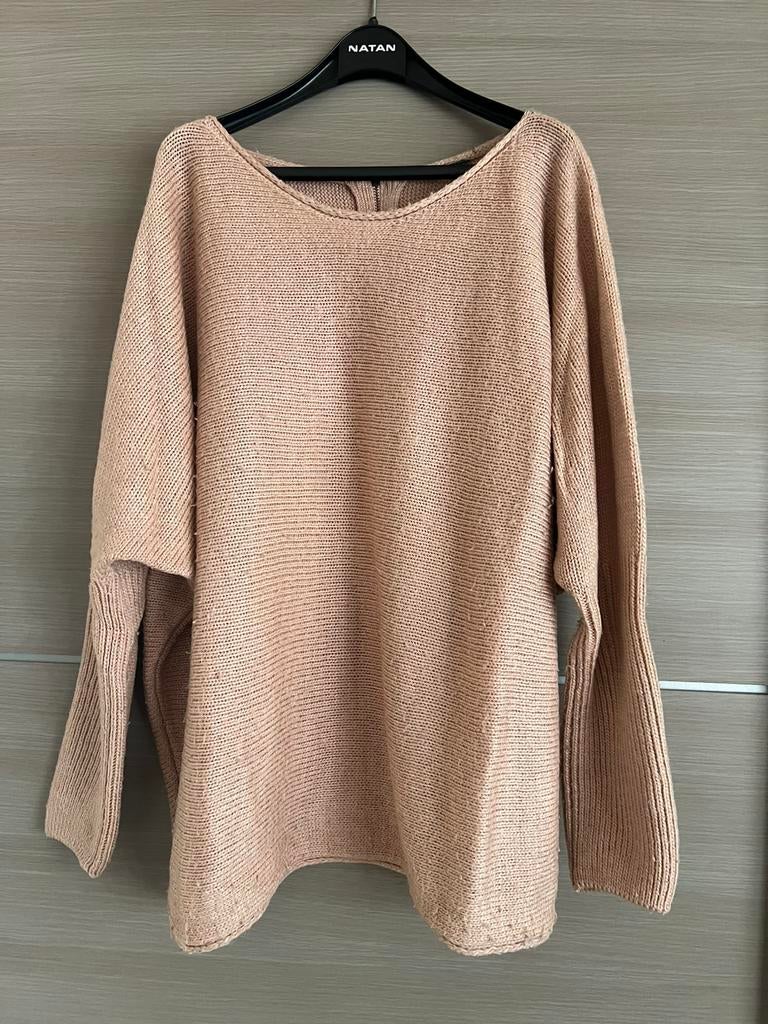 Leuke oversized lichtroze trui merk Vila, Ophalen of Verzenden, Gedragen, Roze