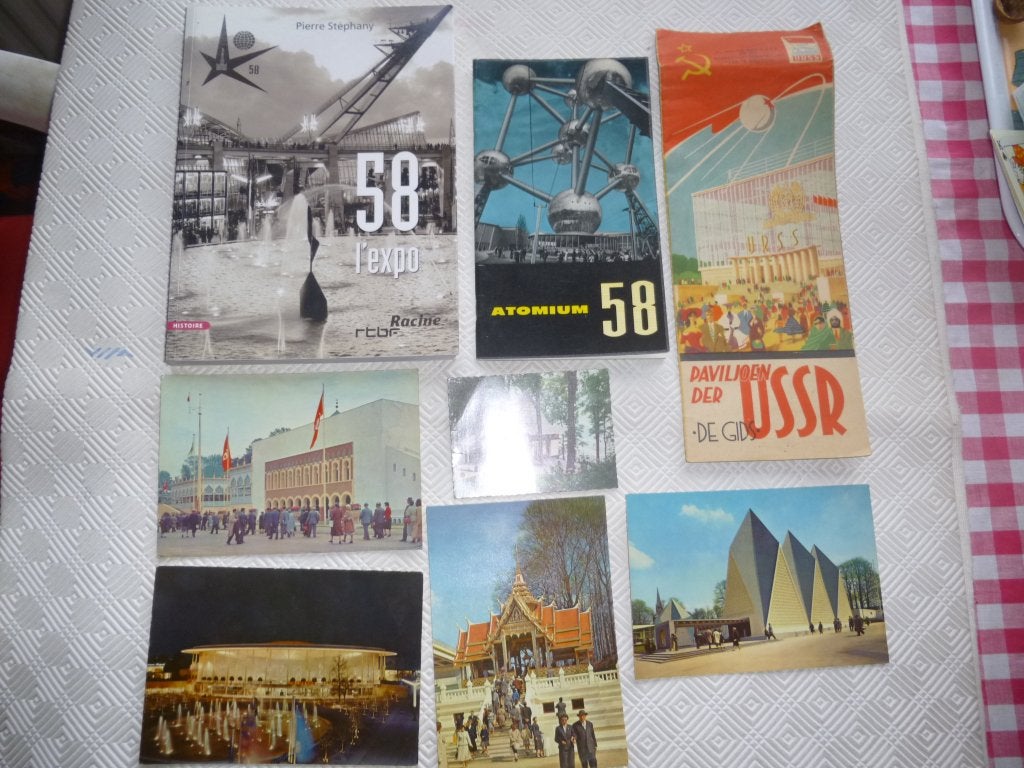 Divers documents sur Bruxelles expo 58, Collections, Enlèvement, Autres types